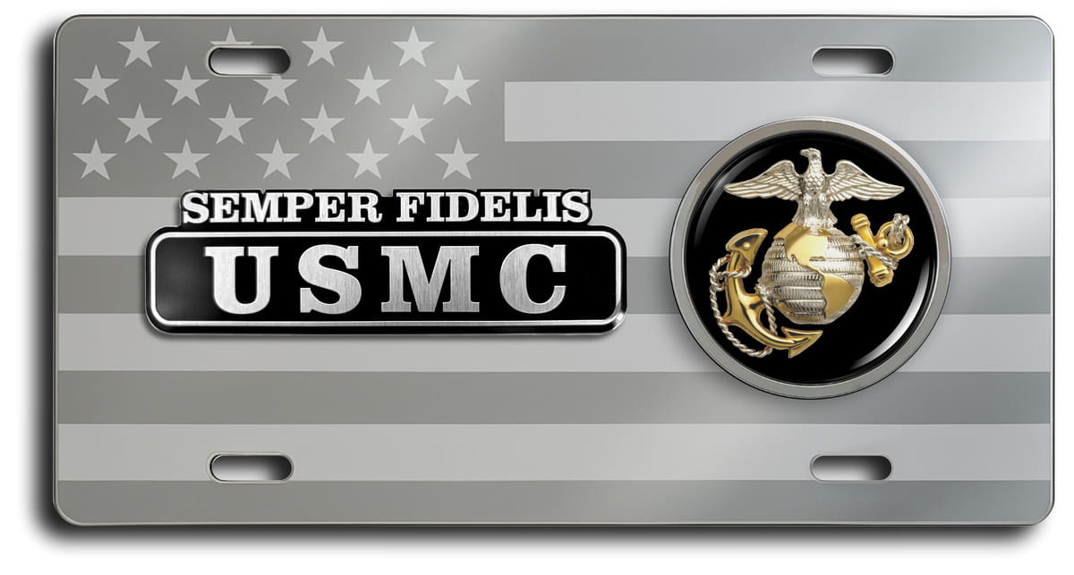 Polished US Flag 
